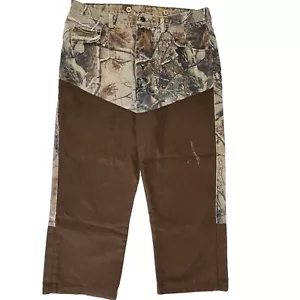 Wrangler Pro Gear Realtree Camoflauge 36x26 Canvas Pants Jeans hunting - Picture 1 of 11