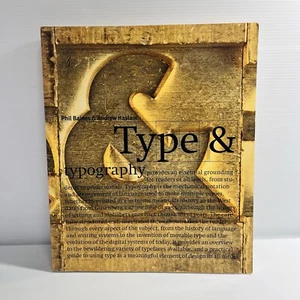 Type and Typography By Phil Baines Paperback - Picture 1 of 22