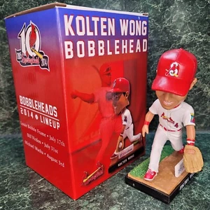 KOLTEN WONG BOBBLEHEAD St. Louis Cardinals Baseball Springfield SGA 2014 - Picture 1 of 9