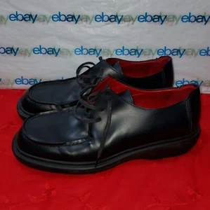 Gucci Loafers Leather Black Shoes Women's U.S. Size 7 Made In Italy - Picture 1 of 12