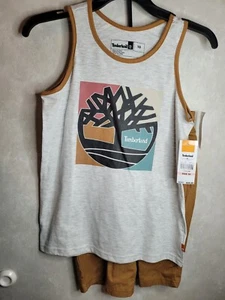 (N89) Neu Jungen Timberland 2-teiliges Set Größe 10 - Bild 1 von 8