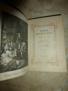 RICORDO D'AMICIZIA STRENNA DEL PEL 1874 CONQUISTA SPAGNA - ED: BONTA MILANO (CM) - Foto 1 di 6