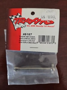 Eje de transmisión delantero centro delantero central Traxxas 5187 acero cv e-MAXX tra5187 - Imagen 1 de 1