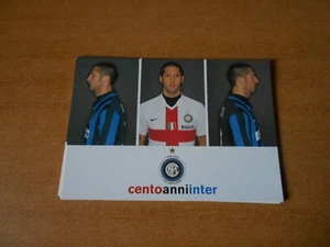 cartolina-INTER F.C. 2009-10-MATERAZZI-CENTOANNIINTER-cm.10,5x15 - Picture 1 of 1