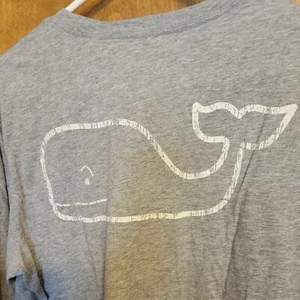 Vineyard Vines  T Shirt  Long Sleeve Spellout Womens Medium Blue - Picture 1 of 7