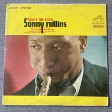 Jazz LP SONNY ROLLINS Now's the Time RCA VICTOR