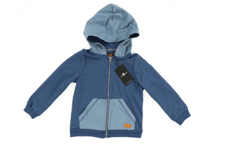 Chaqueta azul marino lavada 7 For All Mankind 267673 para niños talla 24M Foto 1 de 2