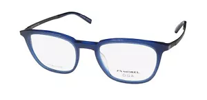 NEW OGA 10150O EYEWEAR DESIGNER 51-20-145 BG03 TITANIUM UNISEX BLUE FRANCE - Picture 1 of 8