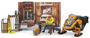 BRUDER - Motoslitta con figura e accessori - 1/16 - BRU63102 - Foto 1 di 1