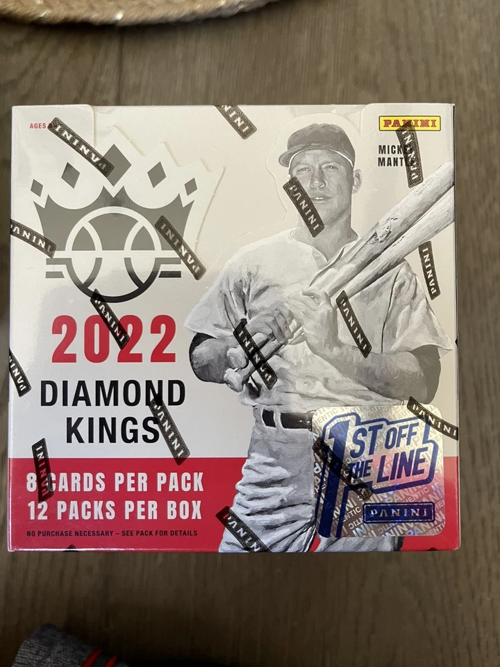  2022 Panini Diamond Kings Baseball FOTL - 1st Off The Line Hobby Box - Image 1 of 1