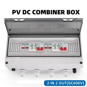 Surge Lightning Protection Photovoltaic Pv Combiner Box 2 Input 2 Out 2 String - Picture 1 of 12