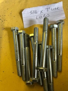 5/16" X 3" UNC  BOLTS.  "LOBO"     UCB.131/24  X 10 - Picture 1 of 2