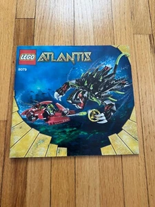 Lego Atlantis Shadow Snapper (8079) Instruction Booklet Only - Picture 1 of 1