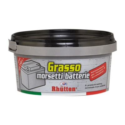 Grasso per Morsetti Batteria Auto Moto e Barche Antiacido Lubrificante da 150 ml
