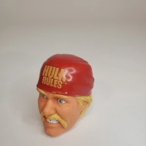 1990 WWF HULK HOGAN Squirt Head wwe Toy Hulkamania - Picture 1 of 4