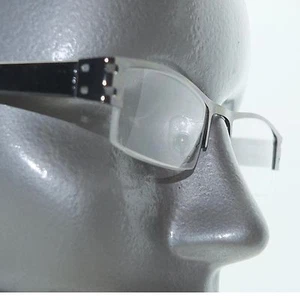 City Style Reading Glasses Brown Bronze Metal Polished Straight Top Frame +3.00 - Picture 1 of 4