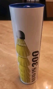 Yonex Yonex Mavis 300 Shuttles (Tube of 6) - Yellow New - Picture 1 of 3