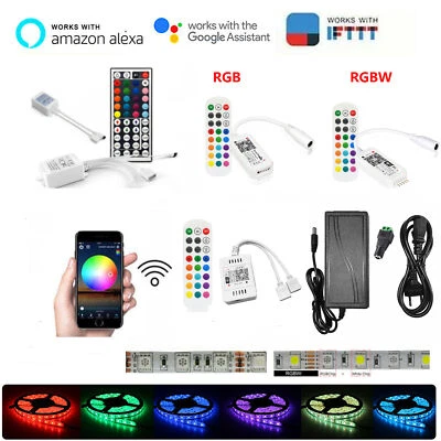 WIFI Remote RGB RGBW LED Stripe Controller Dimmar für Android Echo Alexa IOS DHL - Bild 1 von 4