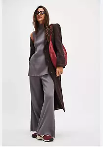 $108 NWT Free People Summer Dream 2 Piece Gray Set ~ S - Picture 1 of 10