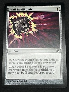 Magic The Gathering Magic The Gathering Artefacto Bomba Hechiza Nihil Cicatrices de Mirrodin Común - Imagen 1 de 2