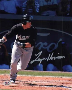 LOGAN MORRISON Signed 8x10 Photo PSA/DNA Miami Marlins Autographed - Picture 1 of 1