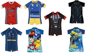 Boys Kids Surfsuit Swim Swimsuit Swimming Costume Sizes 1 to 6 Beach Summer UV - Picture 1 of 12