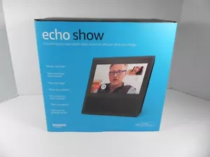 Amazon Echo Show 8 1st Gen 8" Alexa Black - Picture 1 of 4