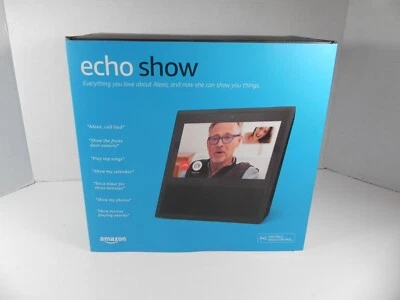 Amazon Echo Show 8 1-е поколение 8 дюймов Alexa черная - Изображение 1 из 4