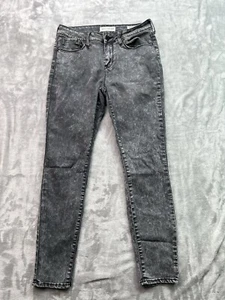 Bullhead Womens Sz 9 Designer Jeans Grey Jeggings Stretch Mid Rise Ladies Pants - Picture 1 of 11