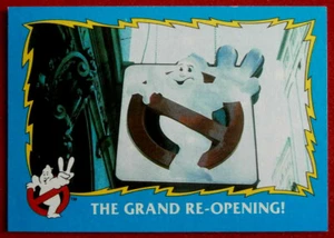 GHOSTBUSTERS II - Card #39 - THE GRAND RE-OPENING - TOPPS 1989 - Picture 1 of 2