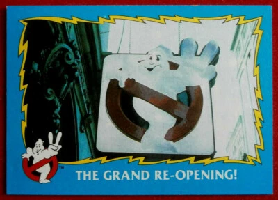 GHOSTBUSTERS II - Card #39 - THE GRAND RE-OPENING - TOPPS 1989 - Image 1 of 2