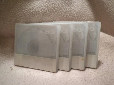 MINIDISC SONY 4x80" NEIGE NUOVI E SIGILLATI - Immagine 1 di 4