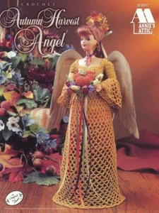 ANNIES ÁTICO CROCHET OTOÑO COSECHA PATRÓN ÁNGEL PARA MUÑECA DE MODA FUERA DE IMPRENTA - Imagen 1 de 2