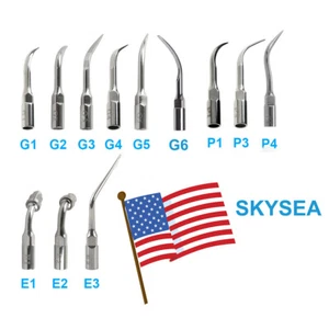 Dental Scaler Tip Scaler Endo Perio Tips Fit EMS DTE SATELEC ds6 - Picture 1 of 37