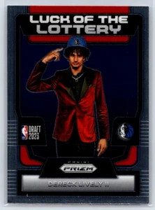 2023-24 Panini Prizm Dereck Lively II #8 Luck of the Lottery Dallas Mavericks - Imagen 1 de 2