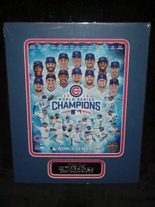 Chicago Cubs 2016 Matted Photo & Name Plate 11x14 Ready for Framing A/68 - Picture 1 of 2
