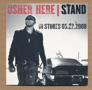 Usher - Here I Stand RARE promo sticker 2008 - Picture 1 of 1