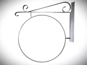 LED Leuchtkasten Rund Doppelseitig 60 cm + DRUCK + FB Leuchtreklame Nasenschild - Bild 1 von 6