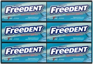 Freedent Spearmint Gum (12 Pack), 1 Pound - Picture 1 of 3