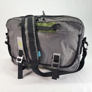 Timbuk2 Messenger Bag Medium Laptop Tablet Padded Shoulder Strap Gray Green - Picture 1 of 24