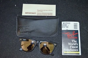 Vintage Ray-Ban W0900 Wayfarer II Matte Black RB-50 54MM - Picture 1 of 3