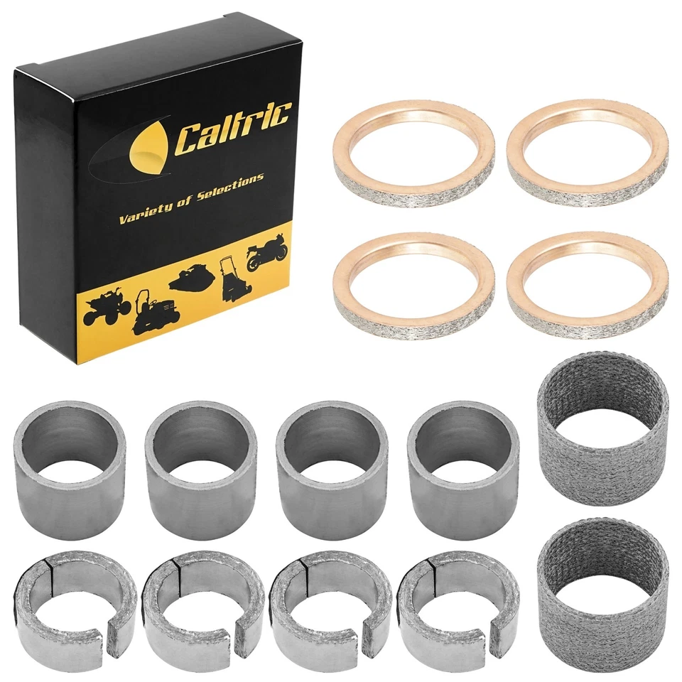 Exhaust Silencer Pipe Gasket Kit For Yamaha Royal Star 1300 XVZ1300 1996 - 2013 - Image 1 of 4