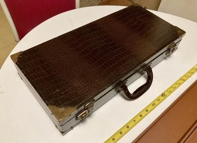 Very Nice Empty Case Mah Jong  20”L 1940s Vintage - Image 1 of 4