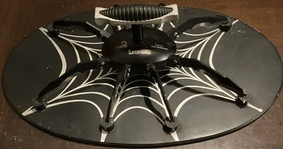 8-Blade•Custom  Knife•Turantula•Novelty Spiderweb Display•Black/Silver•USED! - Image 1 of 4