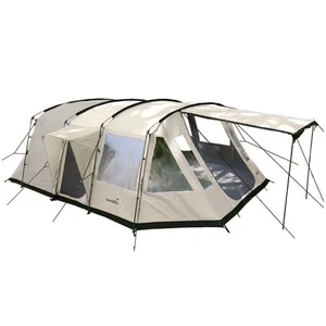 Skandika Tunnelzelt Nordland 6 Personen eingenähter Boden beige B-Ware - Bild 1 von 7