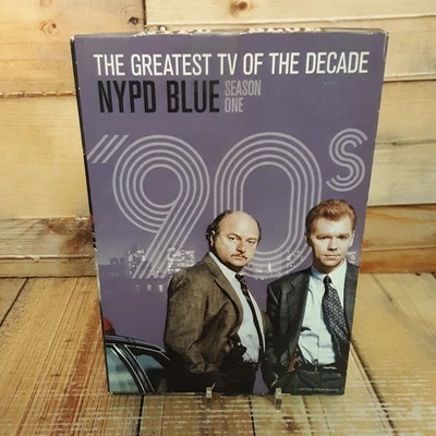 NYPD Blue Season One DVD Used 90s Crime Drama Dennis Franz David Caruso   - Image 1 of 4