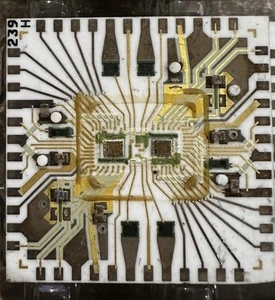 Rare Hybrid Micro Circuits Ceramic Substrate Military/Aerospace Grade ICs Batch - Picture 1 of 3