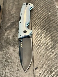 Cold Steel Authentic AD-10 CPM-S35VN Reverse Tux Original Goat LINERLESS Scales - Picture 1 of 13