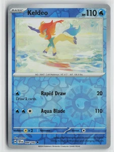 Pokemon Keldeo 044/162 SV05: Temporal Forces Uncommon card - Picture 1 of 2