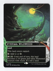 Stirring Wildwood Stellar Sights Borderless Rare Edge of Eternities MTG Card NM - Picture 1 of 3